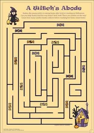 Halloween 2017 Activity Page-colored background