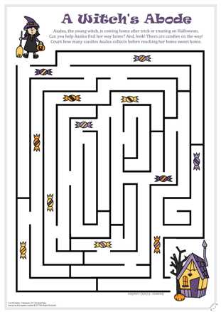 Halloween 2017 Activity Page-white background