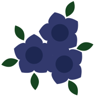 Women November 2019 Blue Flowers - Shirin Ebadi-01